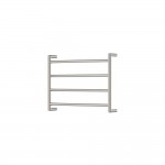 Kaya Heated Towel Rail, 600 x 450mm, Brushed Nickel